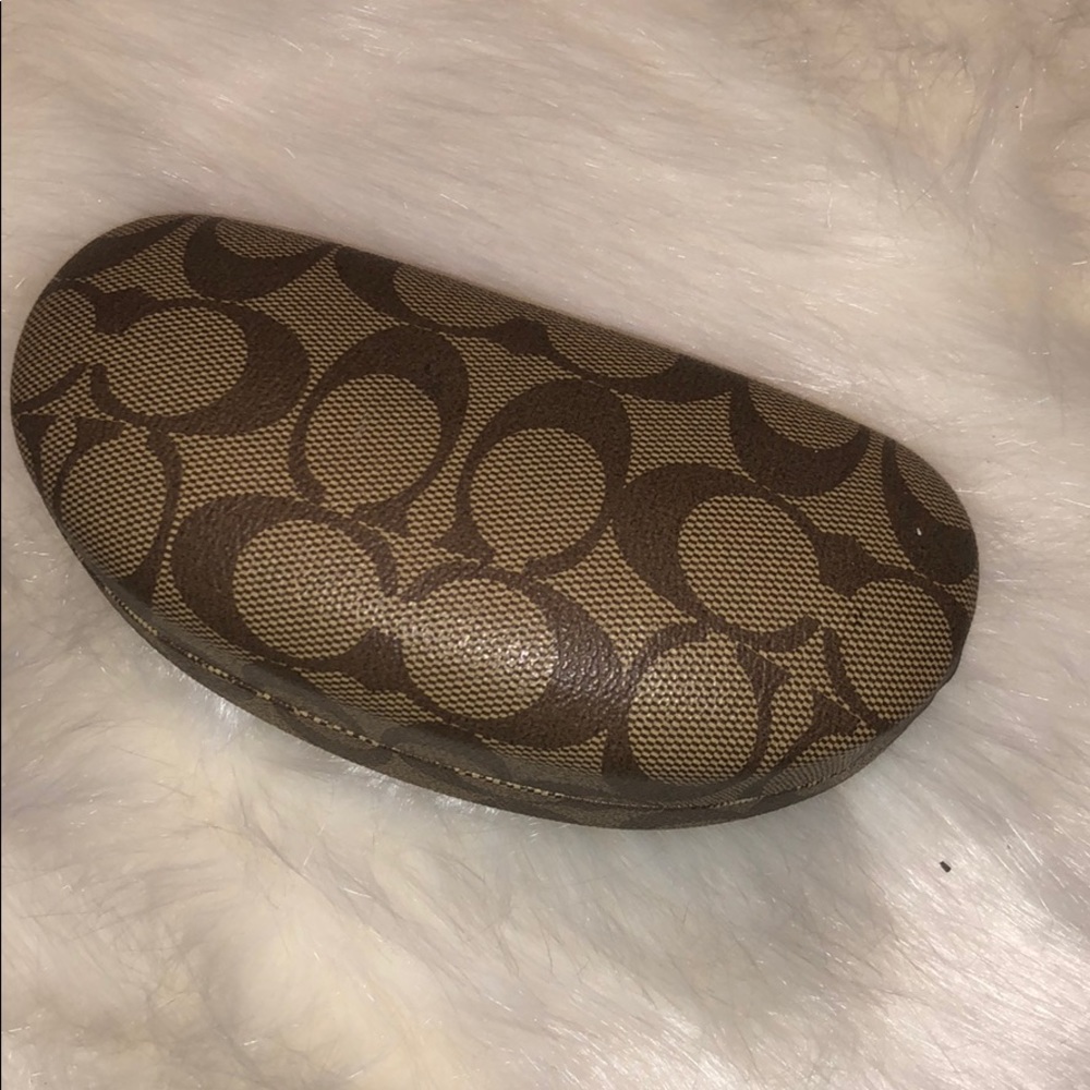 Coach sunglass case